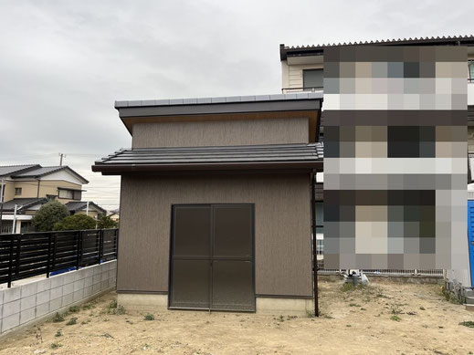 外構リフォーム　人工芝