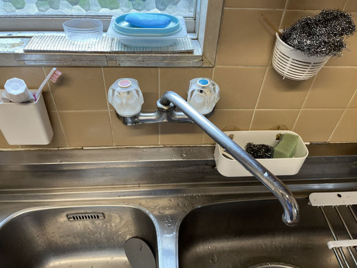 キッチン水栓交換