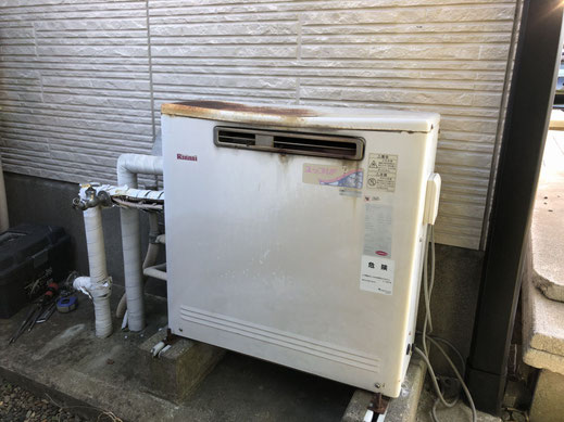ガス給湯器交換