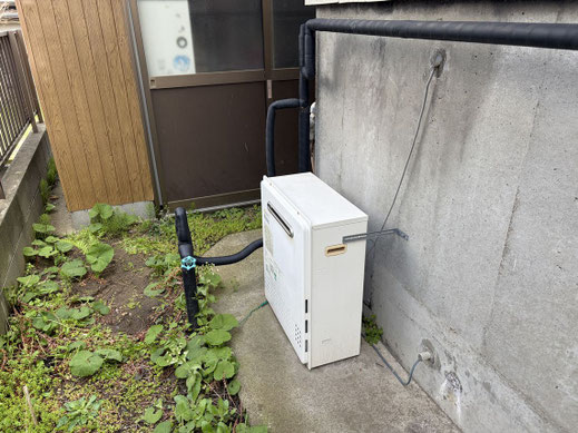 ガス給湯器交換工事