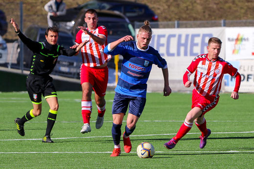 Szene aus dem Heimspiel gegen Eppan in der Saison 2019-2020