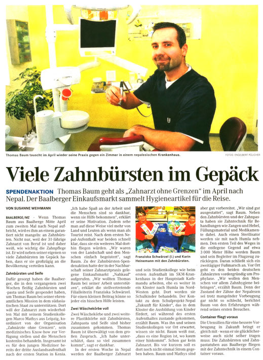 März 2010, erschienen in der Mitteldeutschen Zeitung