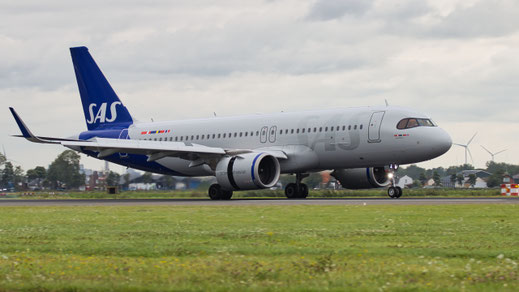 ---- Airbus A320-200N ---- EI-SCE ---- First Flight: 2023 ---- MSN: 11767 ---- "opb: SAS Connect" ---  Amsterdam Schiphol (AMS - EHAM) 2024