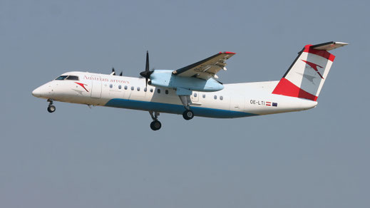 - Bombardier DHC-8-300Q Dash 8 - OE-LTI - First Flight: 1997 - MSN: 466 - Frankfurt Rhein-Main (FRA - EDDF) 2007