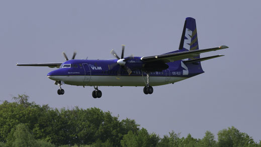 ---- Fokker 50 --- OO-VLX --- First Flight: 1990 --- MSN: 20177 ---- Luxembourg Findel (LUX - ELLX) 2007
