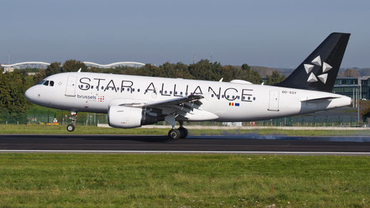 ---- Airbus A319-100 ---- OO-SSY ---- First Flight: 2005 ---- MSN: 2494 ---- "Star Alliance" --- Brussels National (BRU - EBBR) 2023