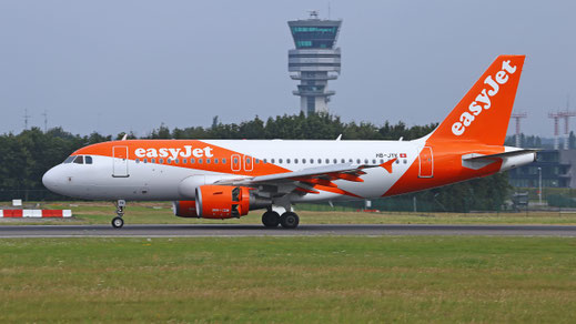 ---- Airbus A319-100 ---- HB-JYK ---- First Flight: 2011 ---- MSN: 4705 ---- "Opb: easyJet Switzerland" - Brussels National (BRU - EBBR) 2018
