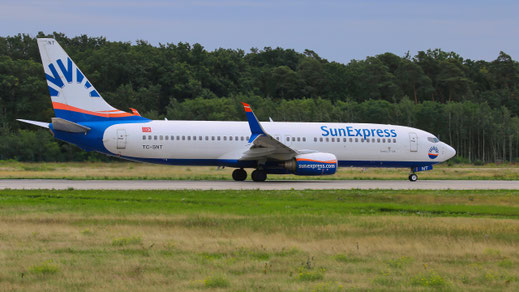 - Boeing 737-800"Split Scimitar Winglets" -- TC-SNT -- First Flight: 2010 - MSN: 40755 -- Frankfurt Rhein-Main (FRA - EDDF) 2023