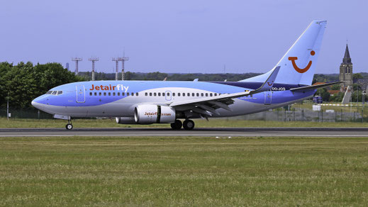 "Boeing" "737" "737-700" "OO-JOS" "1998" "888" "BRU" "EBBR" "2017"