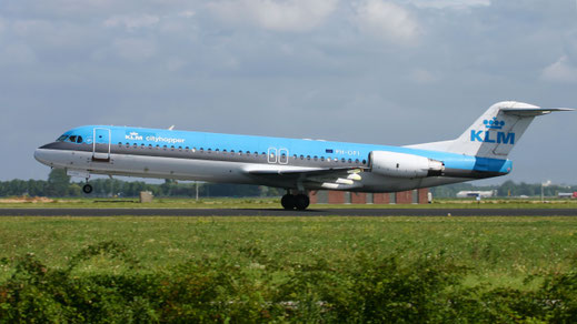 ---- Fokker 100 ---- PH-OFI ---- First Flight: 1989 ---- MSN: 11279 ---- Amsterdam Schiphol (AMS - EHAM) 2005