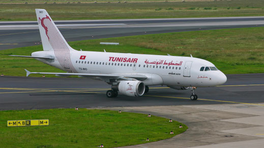 ---- Airbus A319-100 ---- TS-IMO ---- First Flight: 2001 ---- MSN: 1479 ---- Dusseldorf Rhein-Ruhr (DUS - EDDL) 2006