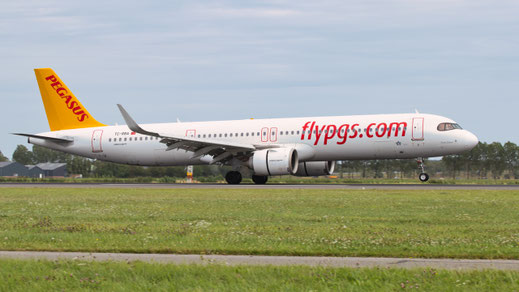 --- Airbus A321-200NX --- TC-RBA --- First Flight: 2019 --- MSN: 8936 --- Amsterdam Schiphol (AMS - EHAM) 2024
