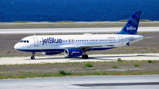 --- Airbus A320-200 --- N552JB --- First Flight: 2002 --- MSN: 1861 --- Willemstad/Curacao Hato (CUR - TNCC) 2016