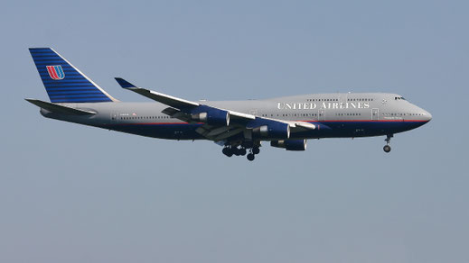 --- Boeing 747-400 --- N187UA --- First Flight: 1992 --- MSN: 26876 --- Frankfurt Rhein-Main (FRA - EDDF) 2006