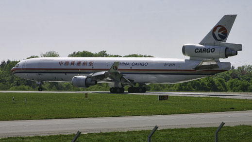 McDonnell Douglas MD-11F -- B-2171 -- First Flight: 1991 -- MSN: 48495  Luxembourg Findel (LUX - ELLX) 2007