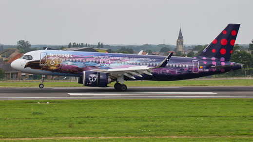 --- Airbus A320-200N --- OO-SBB --- First Flight: 2023 --- MSN: 11790 --- "Tomorrowland"  --- Brussels National (BRU - EBBR) 2024
