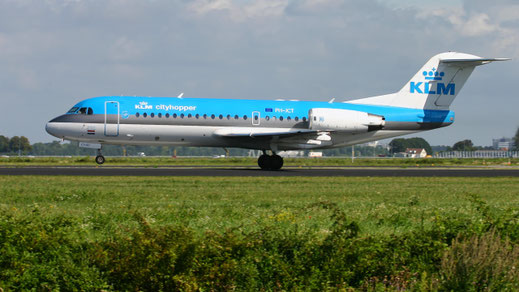 ---- Fokker 70 ---- PH-JCT ---- First Flight: 1995 ---- MSN: 11537 ---- Amsterdam Schiphol (AMS - EHAM) 2005