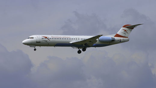 ----- Fokker 100 ----- OE-LVB ----- First Flight: 1994 ----- MSN: 11502 ----- Brussels National (BRU - EBBR) 2006