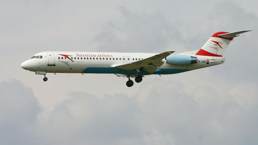 ----- Fokker 100 ----- OE-LVB ----- First Flight: 1994 ----- MSN: 11502 ----- Brussels National (BRU - EBBR) 2006