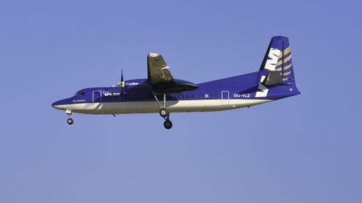 ----- Fokker 50 ---- OO-VLZ ---- First Flight: 1992 ---- MSN: 20264 ----- Brussels National (BRU - EBBR) 2005