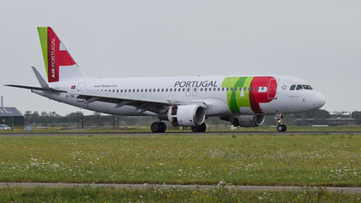 Airbus A320-200"Sharklets" -- CS-TNS -- First Flight: 2009 -- MSN: 4021 Amsterdam Schiphol (AMS - EHAM) 2024