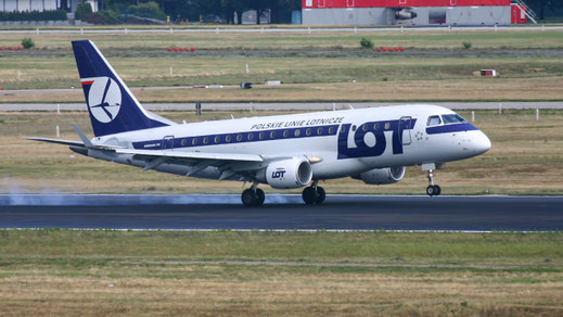 ---- Embraer ERJ-170LR ---- SP-LDI ---- First Flight: 2005 ---- MSN: 73 ---- Frankfurt Rhein-Main (FRA - EDDF) 2005