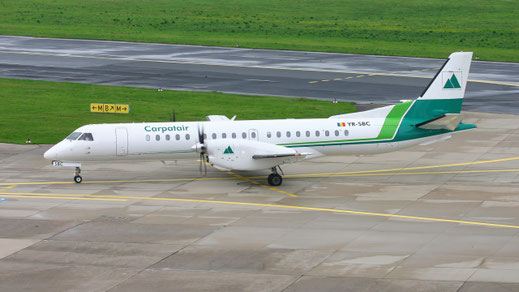 ----- Saab 2000 ----- YR-SBC ----- First Flight: 1996 ----- MSN: 39 ----- Dusseldorf Rhein-Ruhr (DUS - EDDL) 2005
