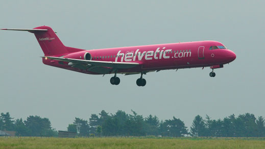 ----- Fokker 100 ---- HB-JVE ---- First Flight: 1993 ---- MSN: 11459 ----- Brussels National (BRU - EBBR) 2008