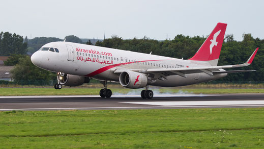 Airbus A320-200"Sharklets" -- CN-NMJ -- First Flight: 2015 -- MSN: 6896  "Opb: Air Arabia Maroc" -- Brussels National (BRU - EBBR) 2024