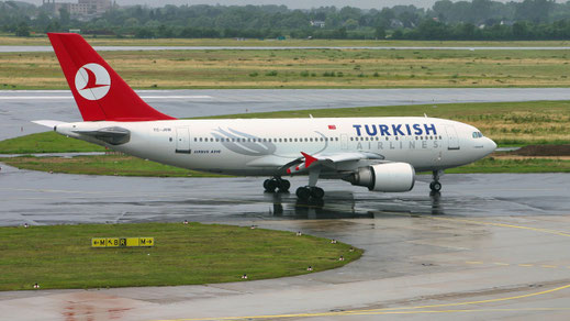---- Airbus A310-300 ---- TC-JDB ---- First Flight: 1989 ---- MSN: 497 ---- Dusseldorf Rhein-Ruhr (DUS - EDDL) 2007