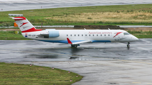 --- Bombardier CRJ-200LR --- OE-LCP -- First Flight: 2001 --- MSN: 7480 ---Dusseldorf Rhein-Ruhr (DUS - EDDL) 2007