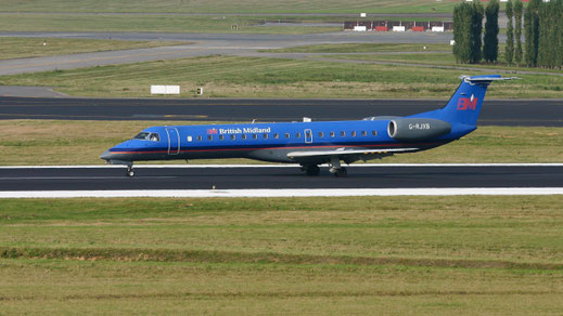--- Embraer ERJ-145EP --- G-RJXB --- First Flight: 1999 --- MSN: 142 --- Brussels National (BRU - EBBR) 2004