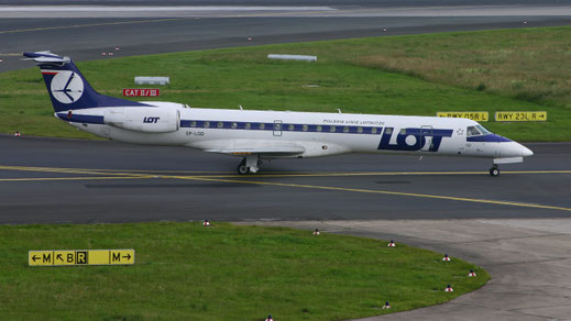 --- Embraer ERJ-145MP --- SP-LGD --- First Flight: 2000 --- MSN: 244 --- Dusseldorf Rhein-Ruhr (DUS - EDDL) 2006