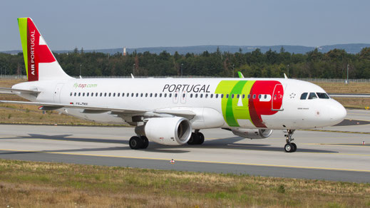 Airbus A320-200"Sharklets" --  CS-TNV -- First Flight: 2009 -- MSN: 4145 Frankfurt Rhein-Main (FRA - EDDF) 2019