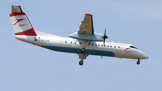 - Bombardier DHC-8-300Q Dash 8 - OE-LTO - First Flight: 2000 - MSN: 553 - Frankfurt Rhein-Main (FRA - EDDF) 2005