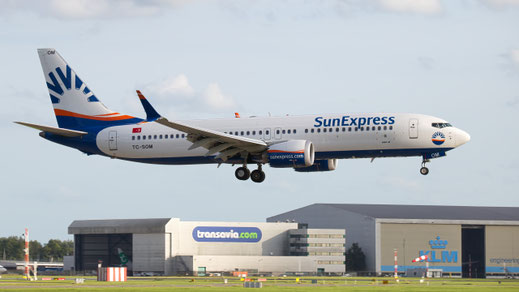 --- Boeing 737-8MAX --- TC-SOL --- First Flight: 2019 --- MSN: 61204 ---  Amsterdam Schiphol (AMS - EHAM) 2024