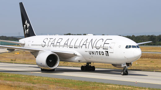 --- Boeing 777-200ER --- N78017 --- First Flight: 2002 --- MSN: 31679 --- "Star Alliance" --- Frankfurt Rhein-Main (FRA - EDDF) 2019