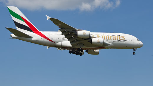 ---- Airbus A380-800 ---- A6-EOV ---- First Flight: 2015 ---- MSN: 206 ---- Frankfurt Rhein-Main (FRA - EDDF) 2024