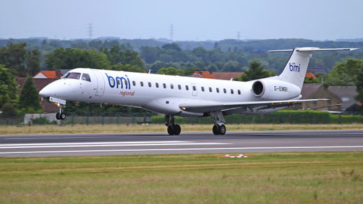 --- Embraer ERJ-145EP --- G-EMBI --- First Flight: 1999 --- MSN: 126 --- Brussels National (BRU - EBBR) 2018