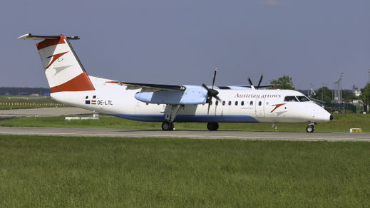 - Bombardier DHC-8-300Q Dash 8 - OE-LTL - First Flight: 1997 - MSN: 485 - Frankfurt Rhein-Main (FRA - EDDF) 2005