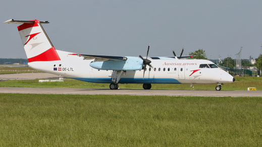 - Bombardier DHC-8-300Q Dash 8 - OE-LTL - First Flight: 1997 - MSN: 485 - Frankfurt Rhein-Main (FRA - EDDF) 2005