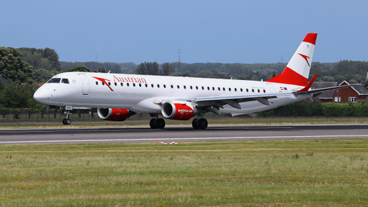 "Embraer" "ERJ" "ERJ-195" "OE-LWO" "2012" "555" "BRU" "EBBR" "2017"