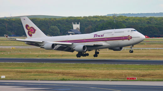 --- Boeing 747-400 --- HS-TGB --- First Flight: 2001 --- MSN: 32370 --- Frankfurt Rhein-Main (FRA - EDDF) 2005