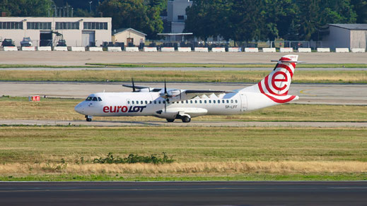 ----- ATR 72-200 ----- SP-LFF ----- First Flight: 1994 ----- MSN: 402 ----- Frankfurt Rhein-Main (FRA - EDDF) 2005
