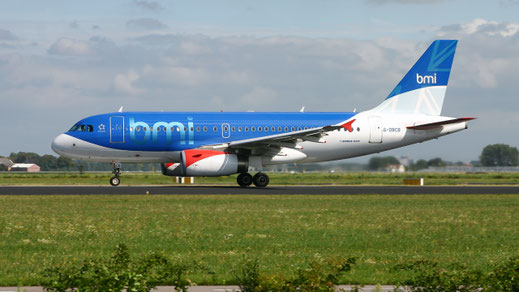 --- Airbus A319-100 --- G-DBCB --- First Flight: 2004 --- MSN: 2188 --- Amsterdam Schiphol (AMS - EHAM) 2005