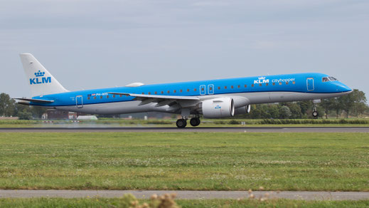 --- Embraer ERJ-195-E2 --- PH-NXS --- First Flight: 2023 --- MSN: 20098 --- Amsterdam Schiphol (AMS - EHAM) 2024