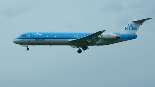 ----- Fokker 100 ---- PH-OFJ ---- First Flight: 1988 ---- MSN: 11248 ----- Brussels National (BRU - EBBR) 2008