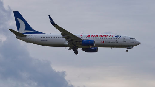 --- Boeing 737-800"Winglets" -- TC-JGY -- First Flight: 2008 -- MSN: 35738 Frankfurt Rhein-Main (FRA - EDDF) 2023