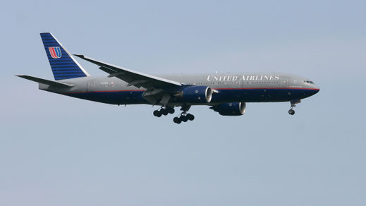--- Boeing 777-200 --- N778UA --- First Flight: 1996 --- MSN: 26940 --- Frankfurt Rhein-Main (FRA - EDDF) 2005