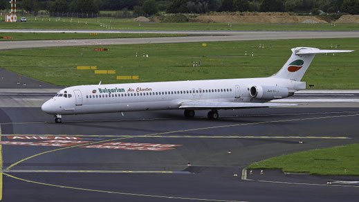 McDonnell Douglas MD-82 --- LZ-LDW --- First Flight: 1989 --- MSN: 49795  Dusseldorf Rhein-Ruhr (DUS - EDDL) 2017